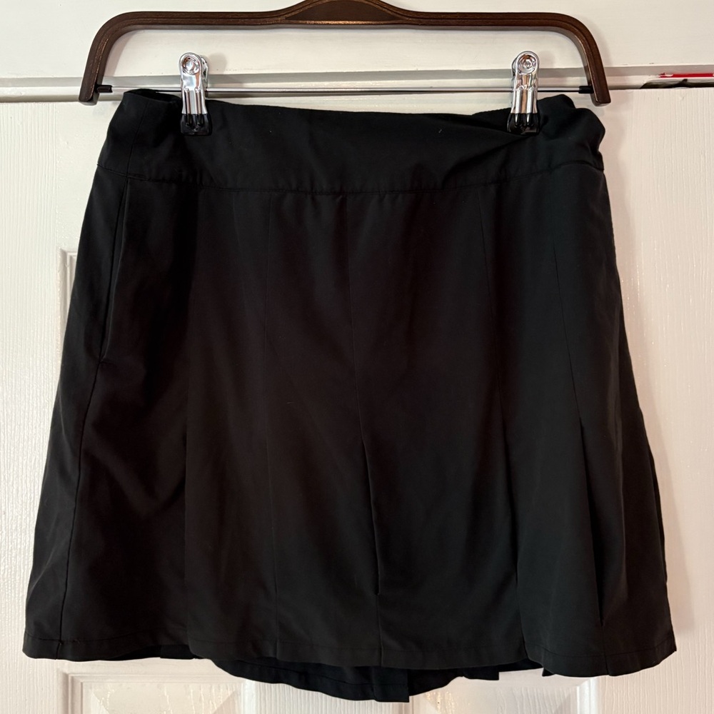 Oakley‎ Black Tennis Skirt With Pockets Size 6 EUC